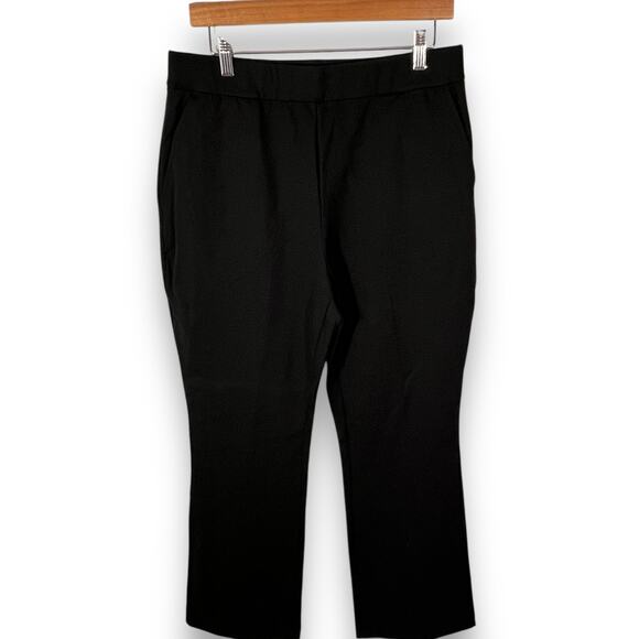 Beautiful by Lawrence Marian Black Knit Pants Minimalist Classic Size M - Picture 3 of 11